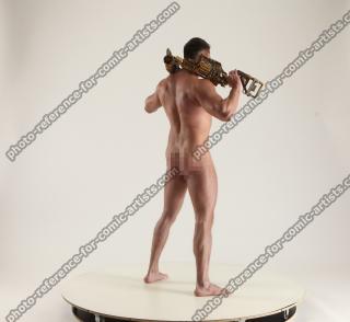 2020 01 MICHAEL NAKED SOLDIER WITH GUNS (7)